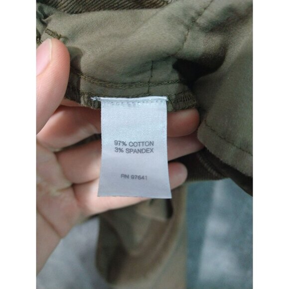 J Jill Pants Womens 8 Brown Corduroy Slim Straight Leg Mid Rise Stretch - Picture 8 of 10